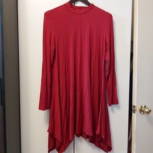 2 for 50$:Red Longsleve Dress
